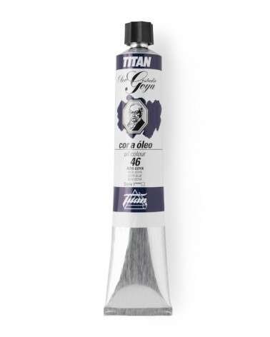 Colore Ad Olio Titan Goya Red Magenta 43 - Tubo 6-20 Ml Per Artisti Dilettanti